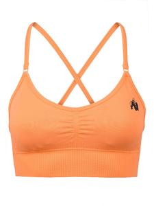 Спортивный бюстгальтер-бралетт Gorilla Wear Olivia, оранжевый