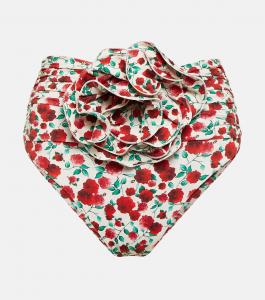 Плавки бикини Corsage с цветочным принтом MAGDA BUTRYM, разноцветный