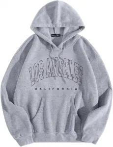 Толстовка с капюшоном Los Angeles California, мужская, с графическим принтом