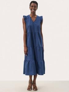 Платье Pamalina миди с ярусами Part Two, Mid Blue