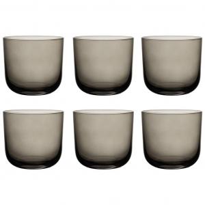 Like. от Villeroy & Boch Glas Стаканы для воды Like Glass 280 мл, набор из 6 шт. Like. By Villeroy & Boch, Smoke
