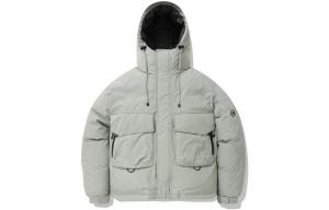 COVERNAT Серо-зеленая мужская пуховая куртка, Gray Green