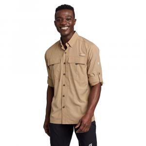 Мужская рубашка Eddie Bauer с длинным рукавом UPF Guide 2.0, цвет Tawny
