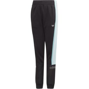 Adidas Originals Черные вязаные спортивные штаны для подростков