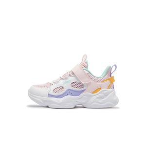 Нескользящие износостойкие низкие повседневные кроссовки для детей XTEP, розовый/белый