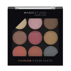 Палитра теней Eyeshadow 9 Color Palette Magic Studio, 1 UD