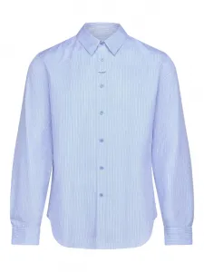 Полосатая рубашка с длинными рукавами Martine Rose, синий