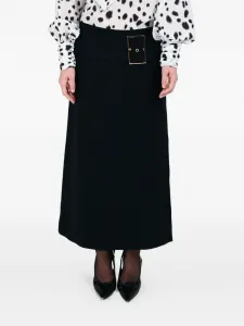 Юбка макси с заниженной талией Rowen Rose, черный