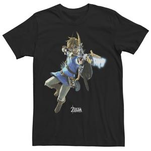 Мужская футболка The Legend Of Zelda: Breath Of The Wild Link Arrow Shot Licensed Character