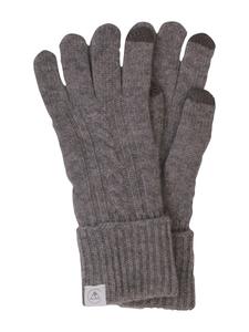 Перчатки с закрытыми пальцами CASH-MERE.CH, серый