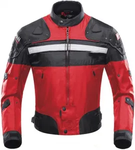 Мужская мотоциклетная куртка с защитой от холода, мотоциклетные брюки, мотокостюм, туристическая одежда, комплект защитной экипировки, 020 Red Jacket