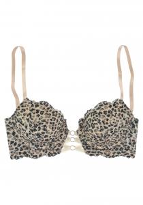 Бюстгальтер пуш-ап LASCANA, бежевый