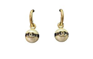 Серьги-гвоздики женские CHANEL