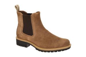 Ботильоны ecco Elaina Chelsea коричневого цвета верблюжьего цвета 202203