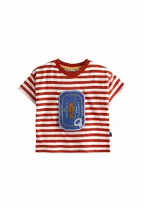 Футболка стандартного кроя с интерактивной аппликацией Jojo Maman Bébé, Red