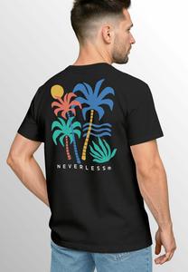 Футболка Neverless Print T-shirt, Schwarz/Anthracite