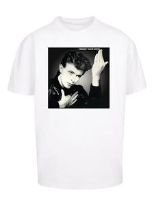 Футболка F4NT4STIC David Bowie Rock Music Band Heroes Album Cover, белый