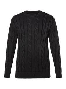 Свитер черного цвета STHUGE