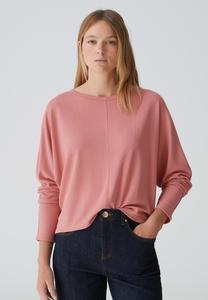 Топ с длинными рукавами SIMPLA Opus, светло-розовый
