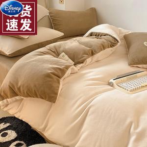 Disney Постельное белье, 3 предмета, 150х200 см, цвет шоколадный милкшейк