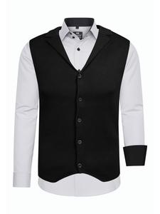 Rusty Neal Комплект из рубашки и жилета (2 шт.), светло-серый