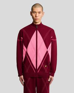 Толстовка Lyle & Scott GEORGINA HUNT, Bold Burgundy/Dark Brown