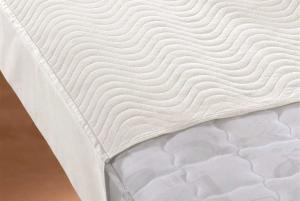 Простыня biberna при недержании, однотонная, белая, 90x160 см