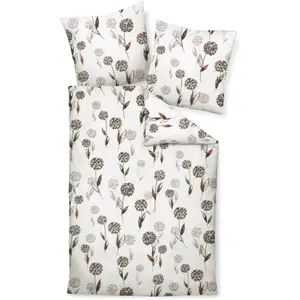 Постельное белье Janine «DAVOS65150 07», на молнии, цвет rotbraun mauve