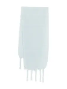 Шарф с нашивкой-логотипом JIL SANDER+, синий