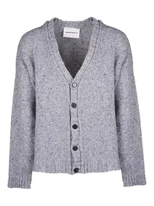 Кардиган с V-образным вырезом Amaranto, серый