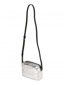 Сумка через плечо BOSS Black Deva, серебристо-серый