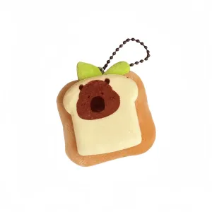 Плюшевый кулон Delicious Capybara Dolls высотой 5 см LALABABY