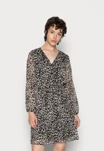 Платье-Рубашка onlcera 3/4 короткое из белой ткани Only, Pumice Stone