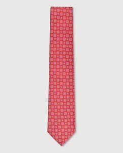 Галстук мужской жаккардовый шелковый Olimpo, красный