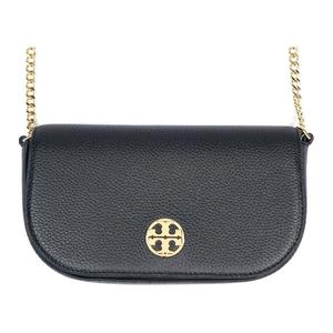 TORY BURCH Кожаная наплечная сумка через плечо маленькая женская черная