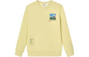 FILA Свитшот мужской Stone Earth Yellow с круглым вырезом Moderate Others