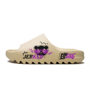 Adidas Originals Yeezy Slide нескользящие сандалии unisex beige black