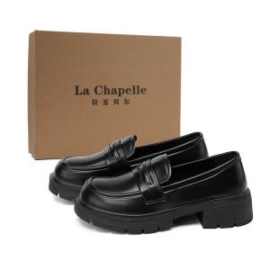Лоферы 4 см женские La Chapelle, Black