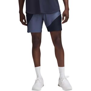 Футболка SS24 Fluid Lines Спортивные шорты 7 дюймов Мужские Lululemon, True Marine Blue/SADE/TRNV