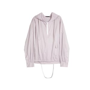 ELLE Рубашка женская фиолетовая тонкая