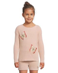 Шорты Barefoot Dreams Kids Cozychic Ultra Lite Toddler Butterfly Set(Toddler), цвет Dusty Rose