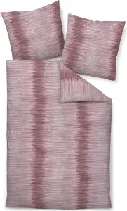 Комплект постельного белья премиум-класса из фланели Janine Design Chinchilla S 78067, цвет ягодно-лиловый, размер 155x220+80x80 Original Janine