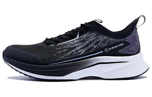 Быстрая амортизация FW, износостойкие низкие кроссовки для бега женские черные QIAODAN