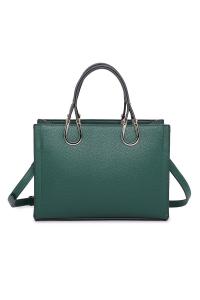 Сумка Belle из искусственной кожи с верхней ручкой Fontanella Fashion, зеленый