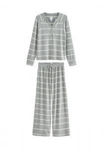 Пижамный комплект Next SET, Grey Stripe/Grey