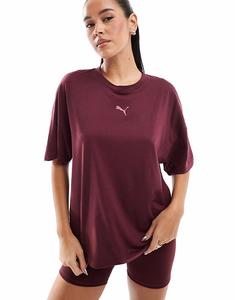 Тренировочная футболка Evolve бордового цвета Puma