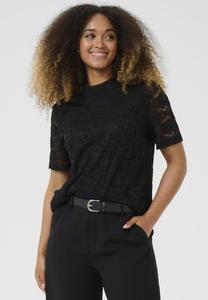 Блуза Cream CRLASI SHORT SLEEVE, Pitch Black/Black