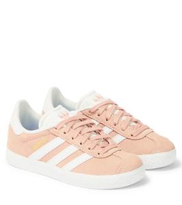 Кроссовки gazelle замшевые Adidas Originals Kids, розовый