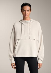 Толстовка OYSHO SOFT-TOUCH WITH ZIP, Sand