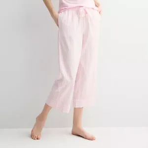 Женские тканые пижамные штаны Sonoma Goods For Life, цвет pink stripe